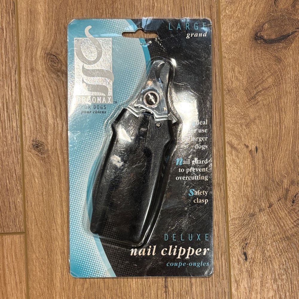 Deluxe Black Nail Clipper for Large Dogs